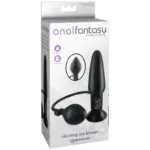 anal fantasy - plug hinchable vibrador imagen 3 | karma sex & shop