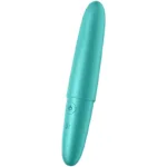 satisfyer - ultra power bullet 6 bala vibradora turquesa imagen 1 | karma sex
