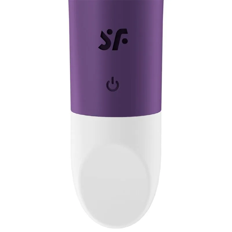 satisfyer - ultra power bullet 2 bala vibradora morada imagen 2 | karma sex & shop