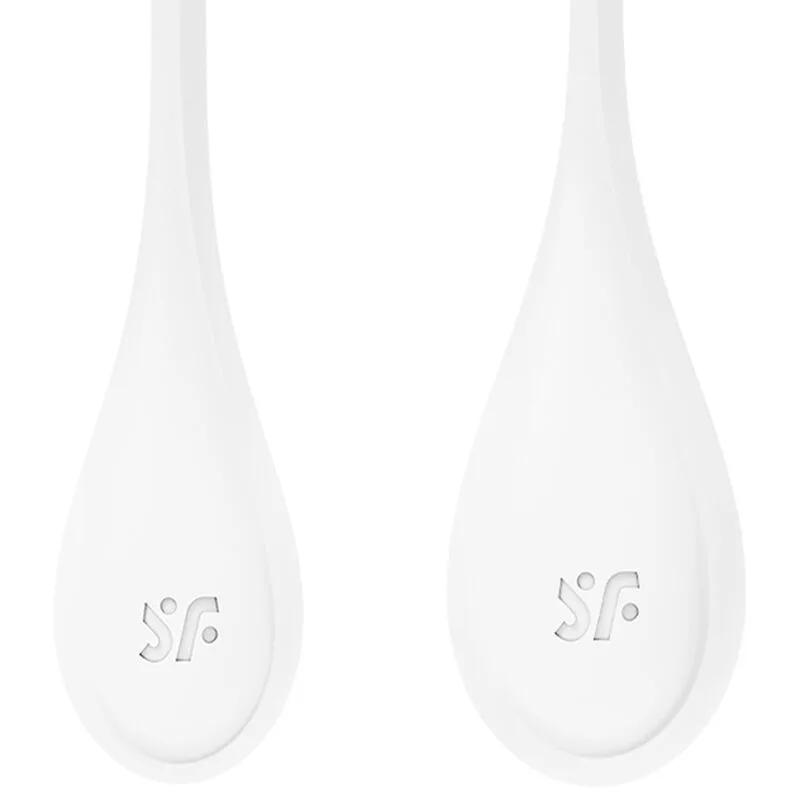 satisfyer - yoni power 1 kit de entrenamiento blanco imagen 3 | karma sex & shop