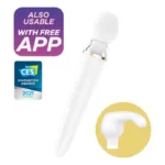 satisfyer - double wander app blanco imagen 1 | karma sex