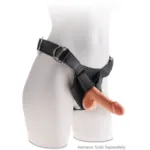 king cock - plus 3d dildo con testículos 17 cm imagen 4 | karma sex & shop