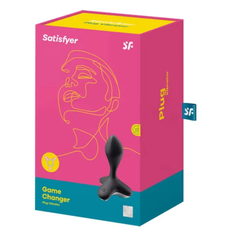 satisfyer - game changer plug vibrador rosa imagen 5 | karma sex & shop