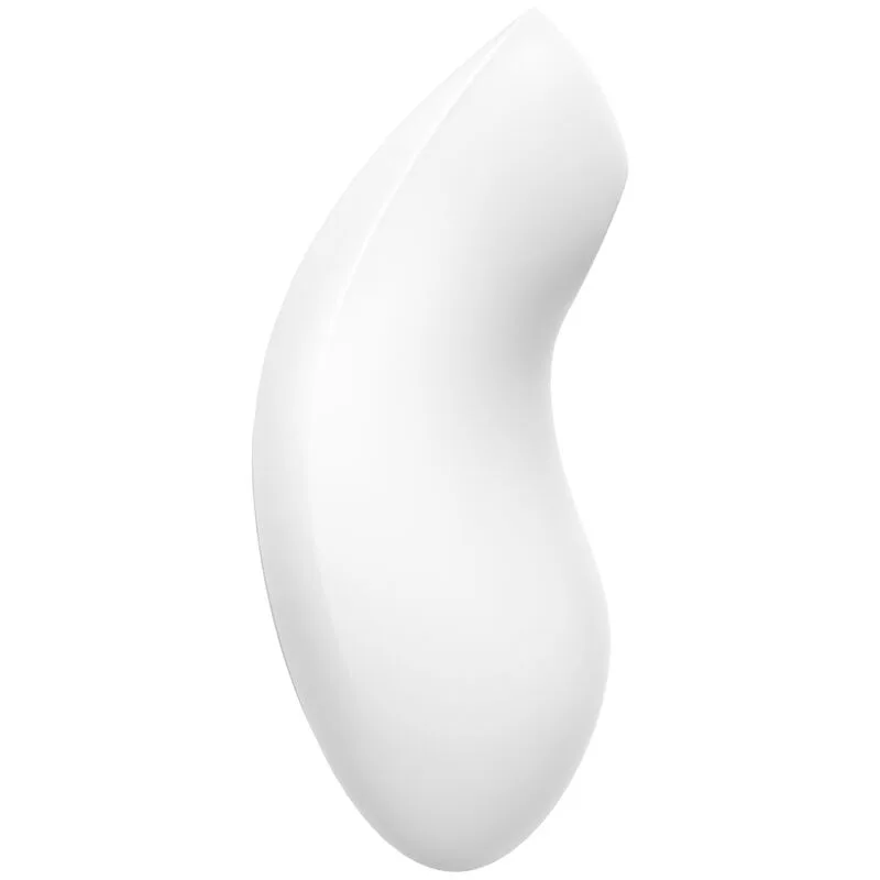 satisfyer - vulva lover 2 estimulador y vibrador blanco imagen 2 | karma sex & shop