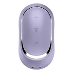 satisfyer - pro to go 2 estimulador y vibrador doble violeta imagen 4 | karma sex