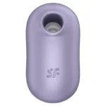 satisfyer - pro to go 2 estimulador y vibrador doble violeta imagen 2 | karma sex