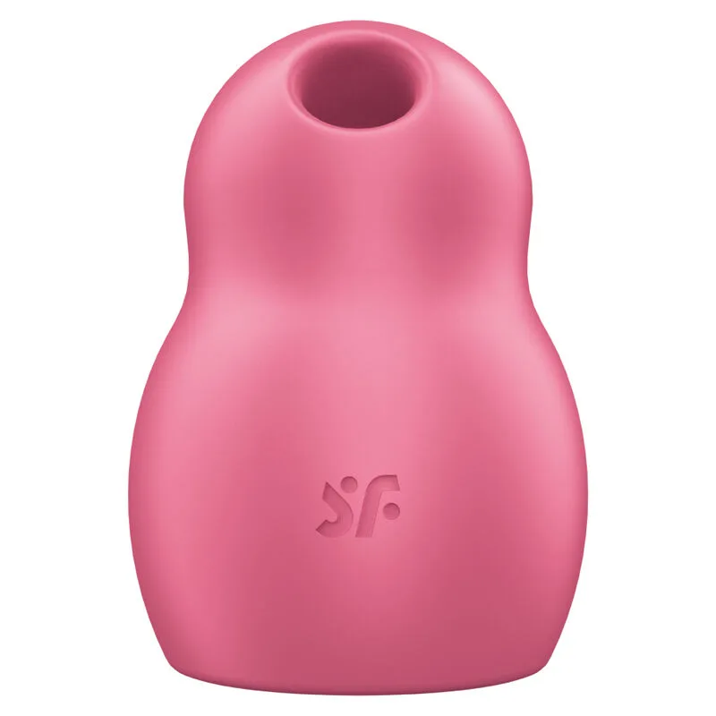 satisfyer - pro to go 1 estimulador y vibrador doble rojo imagen 2 | karma sex & shop