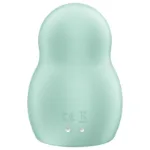 satisfyer - pro to go 1 estimulador y vibrador doble verde imagen 3 | karma sex