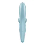 satisfyer - touch me vibrador rabbit azul imagen 3 | karma sex