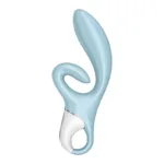 satisfyer - touch me vibrador rabbit azul imagen 2 | karma sex