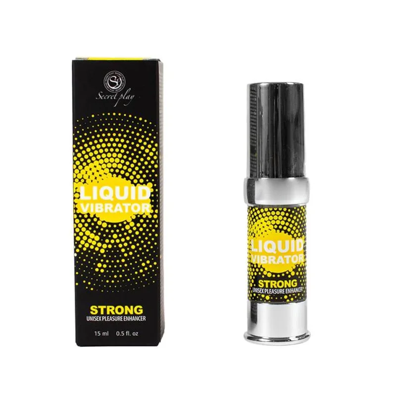 secretplay - vibrador líquido estimulador unisex strong  15 ml imagen 5 | karma sex & shop