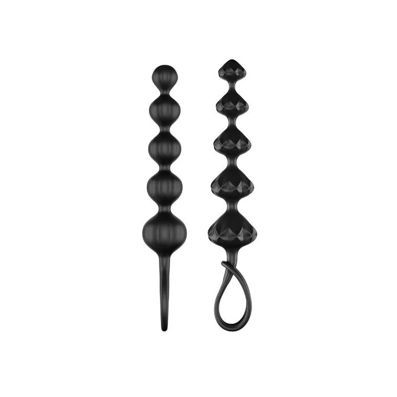 satisfyer - love beads negro imagen 3 | karma sex & shop