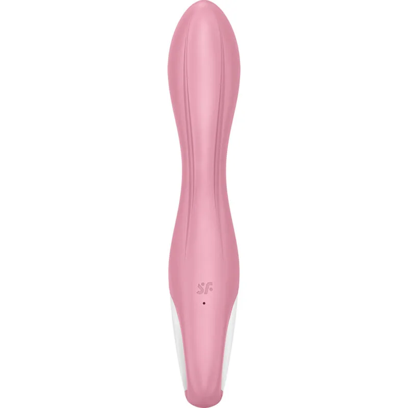 satisfyer - air pump vibrator 2 rosa imagen 5 | karma sex & shop