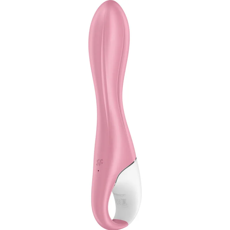 satisfyer - air pump vibrator 2 rosa imagen 3 | karma sex & shop