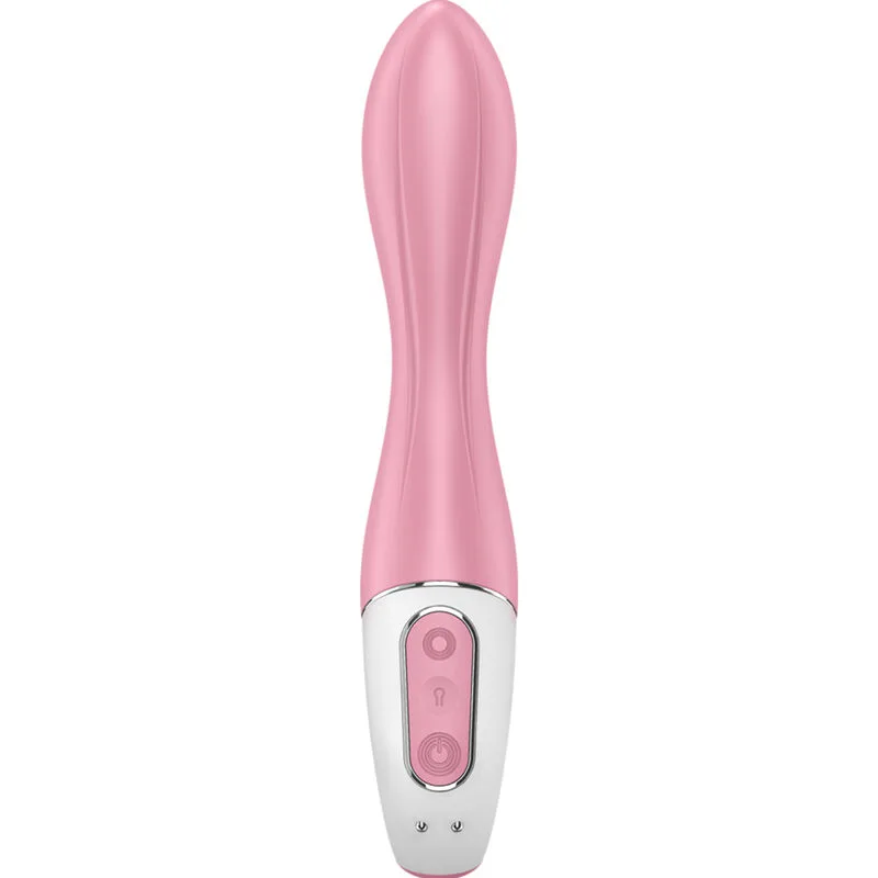 satisfyer - air pump vibrator 2 rosa imagen 4 | karma sex & shop