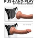 pipedreams - body dock original harness imagen 4 | karma sex & shop
