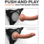 pipedreams - body dock élite mini harness imagen 4 | karma sex & shop