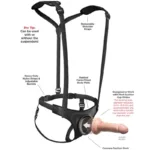 pipedreams - body dock strap-on suspenders imagen 5 | karma sex
