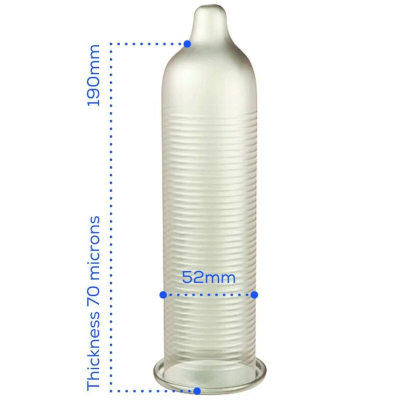 pasante - preservativo efecto calor bolsa 144 unidades imagen 2 | karma sex & shop