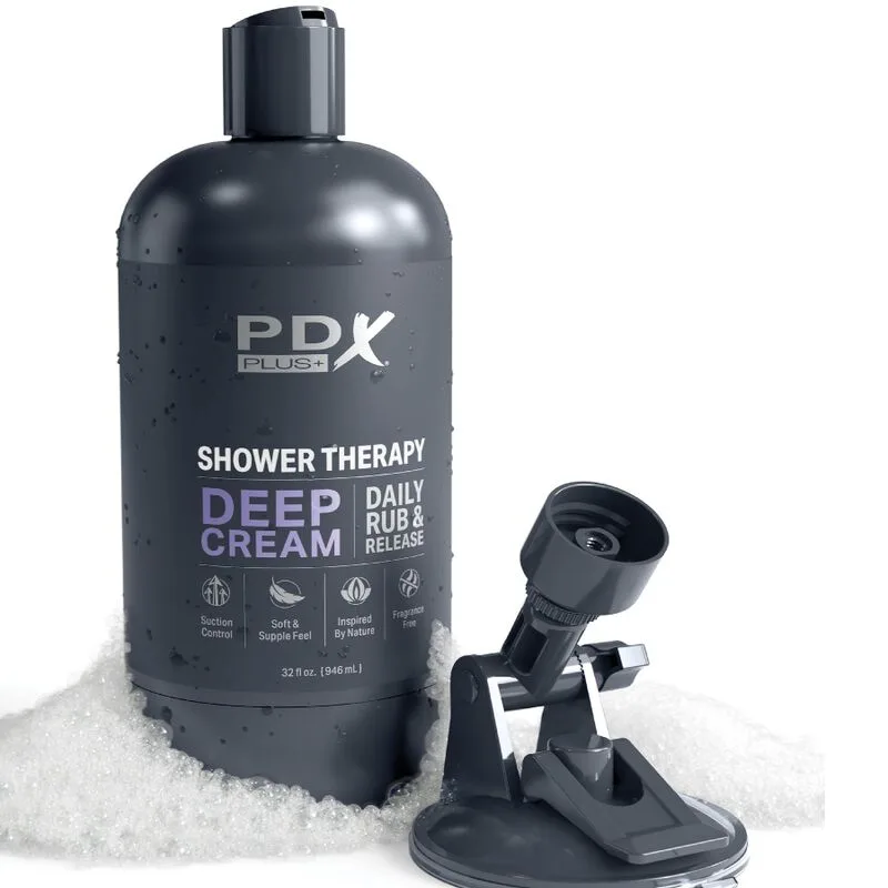pdx plus - masturbador stroker diseño discreto de bote champu deep cream imagen 5 | karma sex & shop