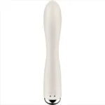satisfyer - spinning rabbit 1 estimulacion clitoris y punto g beige imagen 3 | karma sex