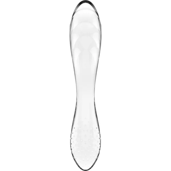 satisfyer - dazzling crystal transparente imagen 1 | karma sex & shop