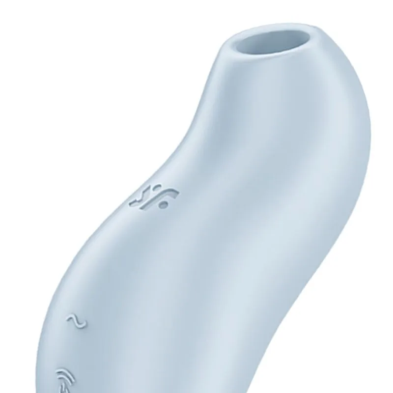 satisfyer - pocket pro 1 estimulador clítoris azul claro imagen 2 | karma sex & shop
