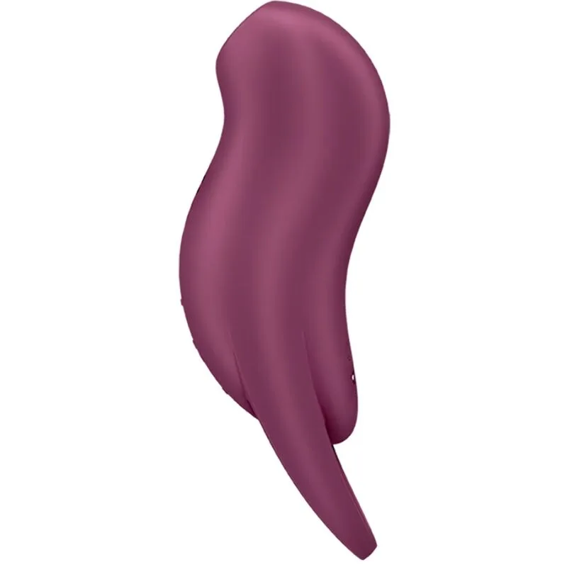 satisfyer - pocket pro 1 estimulador clítoris granate imagen 3 | karma sex & shop