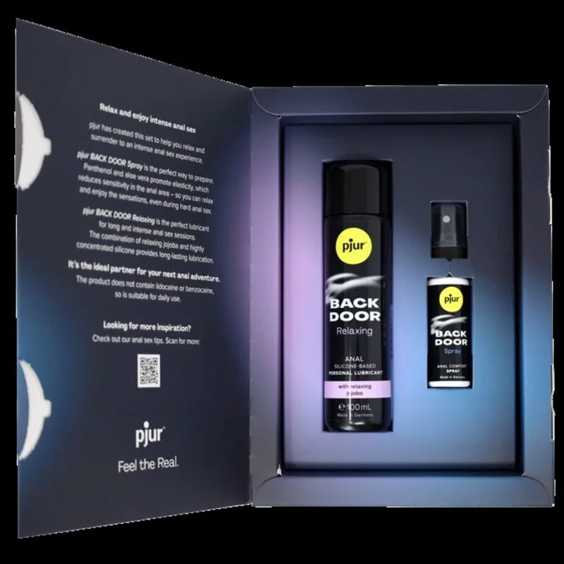 pjur - back door set de lubricante anal y spray imagen 3 | karma sex & shop