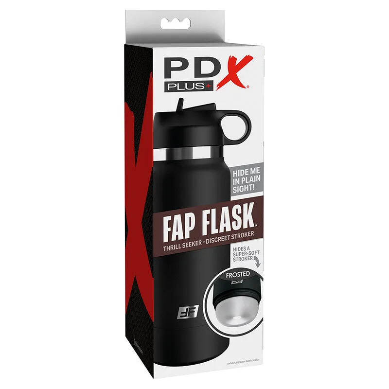 pdx plus - fap flask estimulador de botella discreto transparente modelo 1 imagen 6 | karma sex & shop