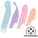 satisfyer - playful four set vibradores 4 en 1 + power bullet imagen 1 | karma sex