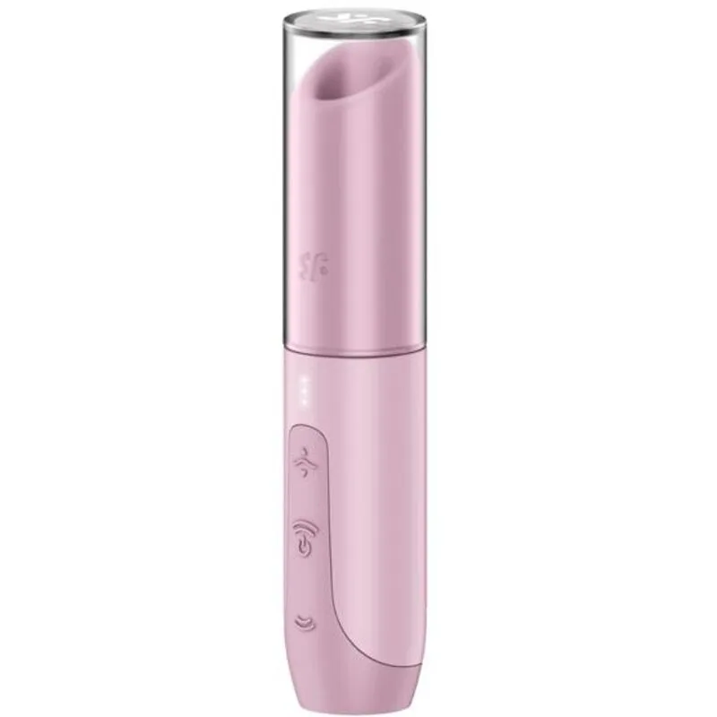 satisfyer - secret kiss estimulador clítoris por ondas rosa imagen 3 | karma sex & shop