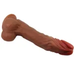 baile - calisto dildo realístico 25 cm natural imagen 5 | karma sex & shop