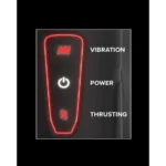 pdx elite - milk me hotter masturbador automático con thrusting y vibración efecto calor imagen 6 | karma sex & shop