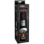 pdx elite - milk me hotter masturbador automático con thrusting y vibración efecto calor imagen 7 | karma sex & shop