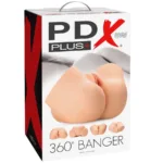 pdx plus - 360 banger masturbador ano y vagina realísticos imagen 7 | karma sex & shop