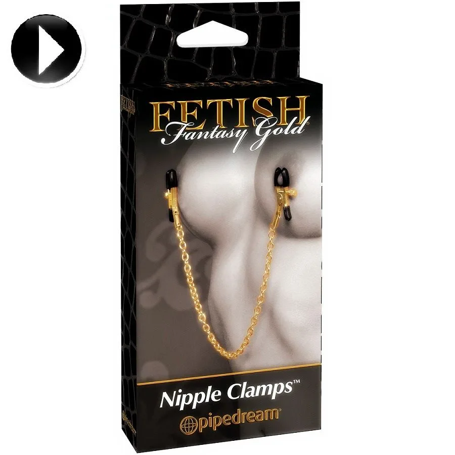 fetish fantasy gold - pinzas para los pezones imagen 4 | karma sex & shop