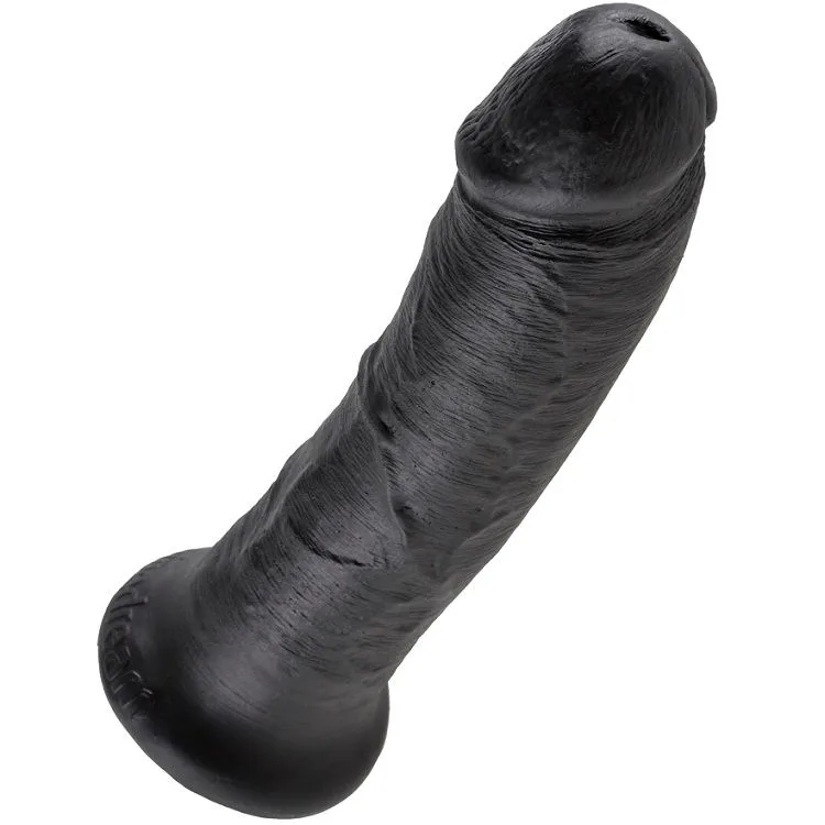 king cock - 8 pene negro 20.3 cm imagen 3 | karma sex & shop