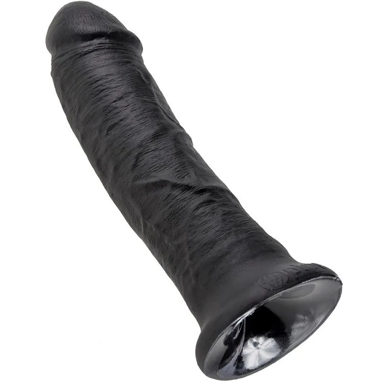 king cock - 8 pene negro 20.3 cm imagen 4 | karma sex & shop