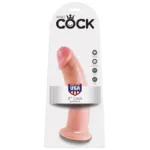 king cock - 9 pene natural 22.9 cm imagen 2 | karma sex & shop