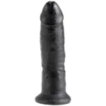 king cock - 9 pene negro 22.9 cm imagen 2 | karma sex & shop