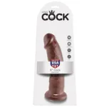 king cock - 9 pene marrón 22.9 cm imagen 1 | karma sex & shop