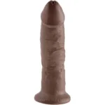 king cock - 9 pene marrón 22.9 cm imagen 2 | karma sex & shop