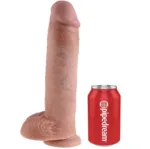 king cock - 11 pene realístico natural 28 cm imagen 5 | karma sex & shop