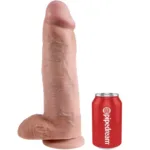 king cock - 12 pene realístico natural 30.48 cm imagen 3 | karma sex & shop