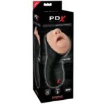 pdx elite - stroker realístico garganta profunda con vibración imagen 3 | karma sex & shop