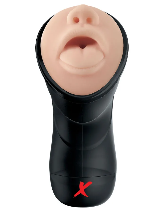 pdx elite - stroker realístico garganta profunda con vibración imagen 6 | karma sex & shop