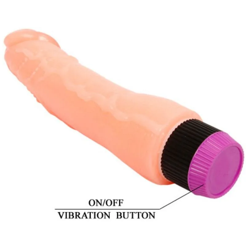 baile - vibrador realístico flexible natural 24 cm imagen 6 | karma sex & shop