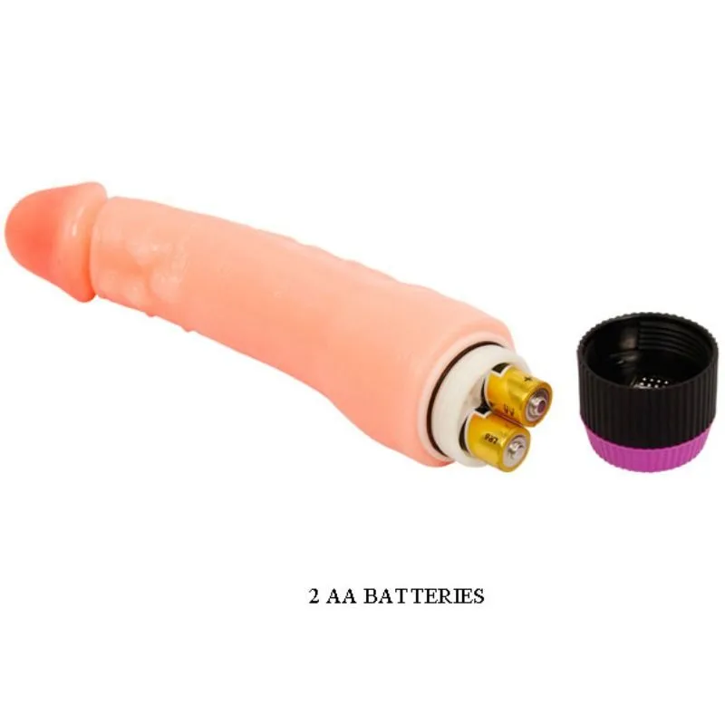 baile - vibrador realístico flexible natural 24 cm imagen 8 | karma sex & shop