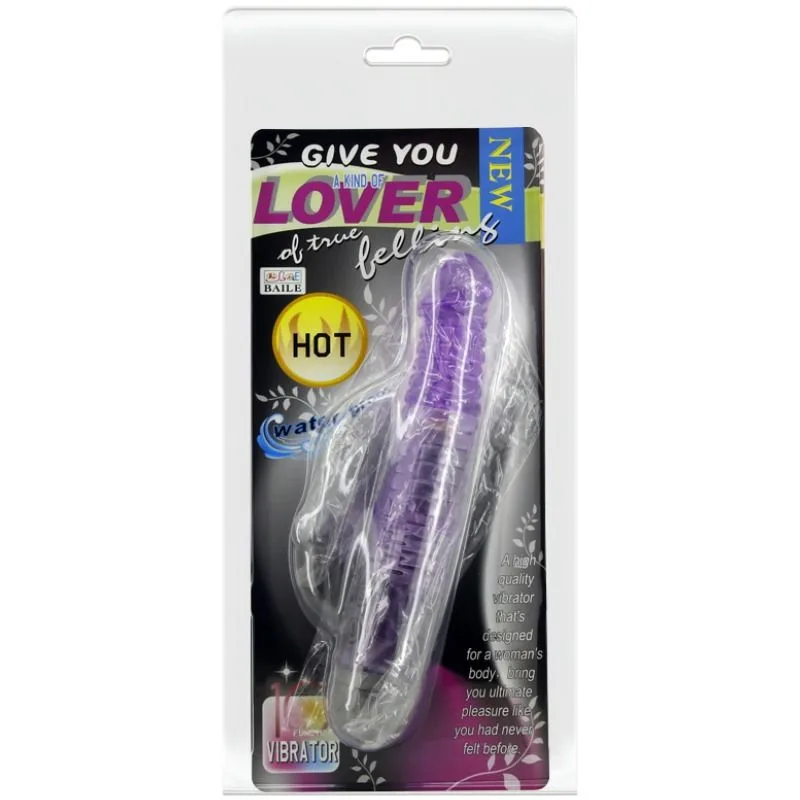 baile - give you lover a kind of lover vibrador lila imagen 3 | karma sex & shop